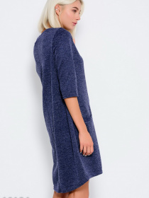 Платье мини ISSA Plus модель 10184_blue Фото