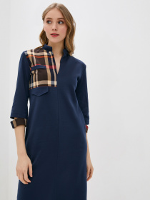 Сукня максі ISSA Plus модель 10194_darkblue Фото