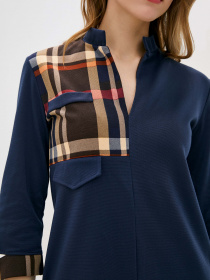 Сукня максі ISSA Plus модель 10194_darkblue Фото