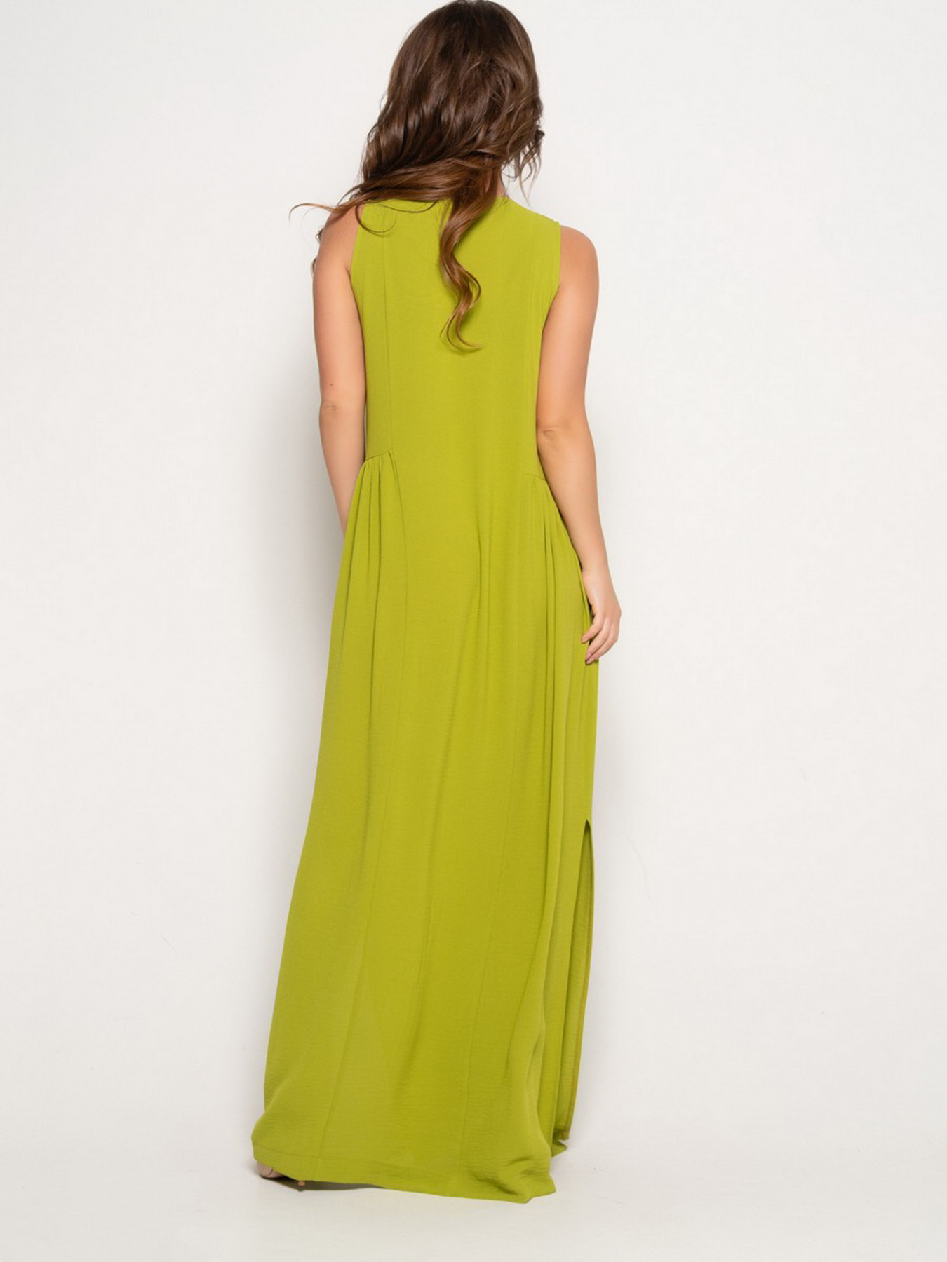 Сарафан ISSA Plus модель 10630_olive Фото