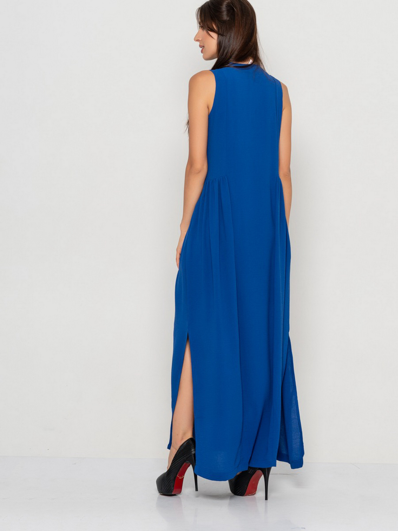 Сарафан ISSA Plus модель 10630_blue Сарафан ISSA Plus модель 10630_blue Фото