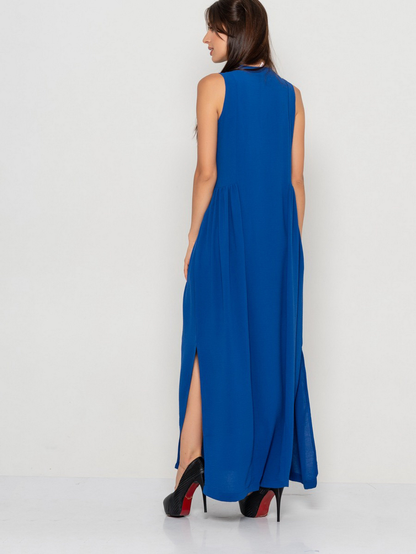 Сарафан ISSA Plus модель 10630_blue Сарафан ISSA Plus модель 10630_blue Фото