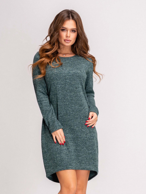 Платья ISSA Plus модель 11074_green Фото