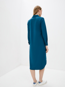 Платье миди ISSA Plus модель 11429_green Фото