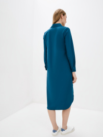 Платье миди ISSA Plus модель 11429_green Фото