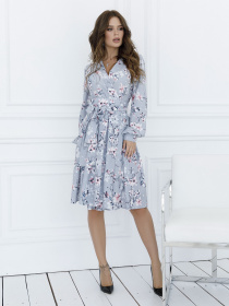 Сукні ISSA Plus модель 12102_grey Фото