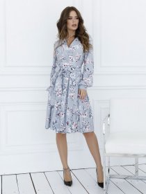 Сукні ISSA Plus модель 12102_grey Фото