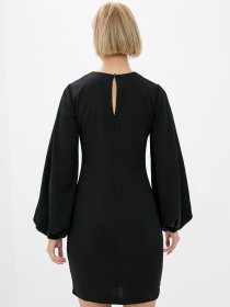 Сукня міні ISSA Plus модель 12194_black Фото