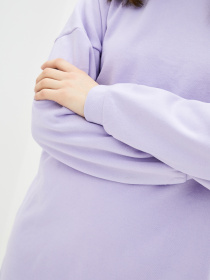 Платье мини ISSA Plus модель 12221_lilac Фото