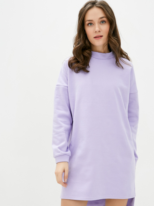 Сукня міні ISSA Plus модель 12221_lilac Фото