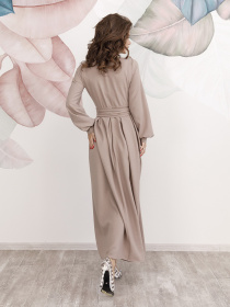 Платья ISSA Plus модель 12229_beige Фото