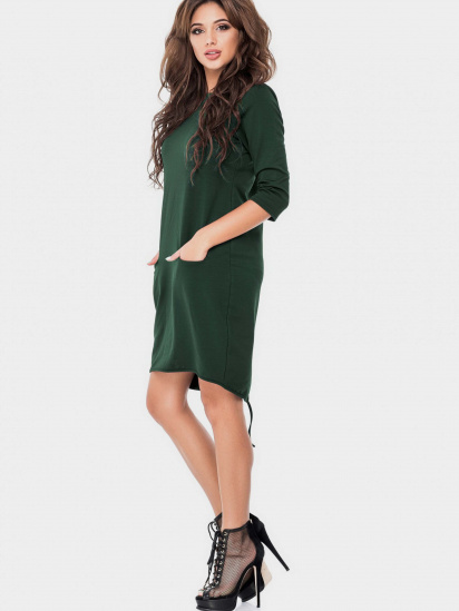 Сукні ISSA Plus модель 9011_green — фото 3 - INTERTOP