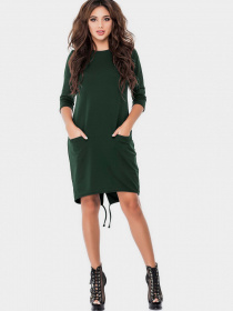 Платья ISSA Plus модель 9011_green Платья ISSA Plus модель 9011_green Фото