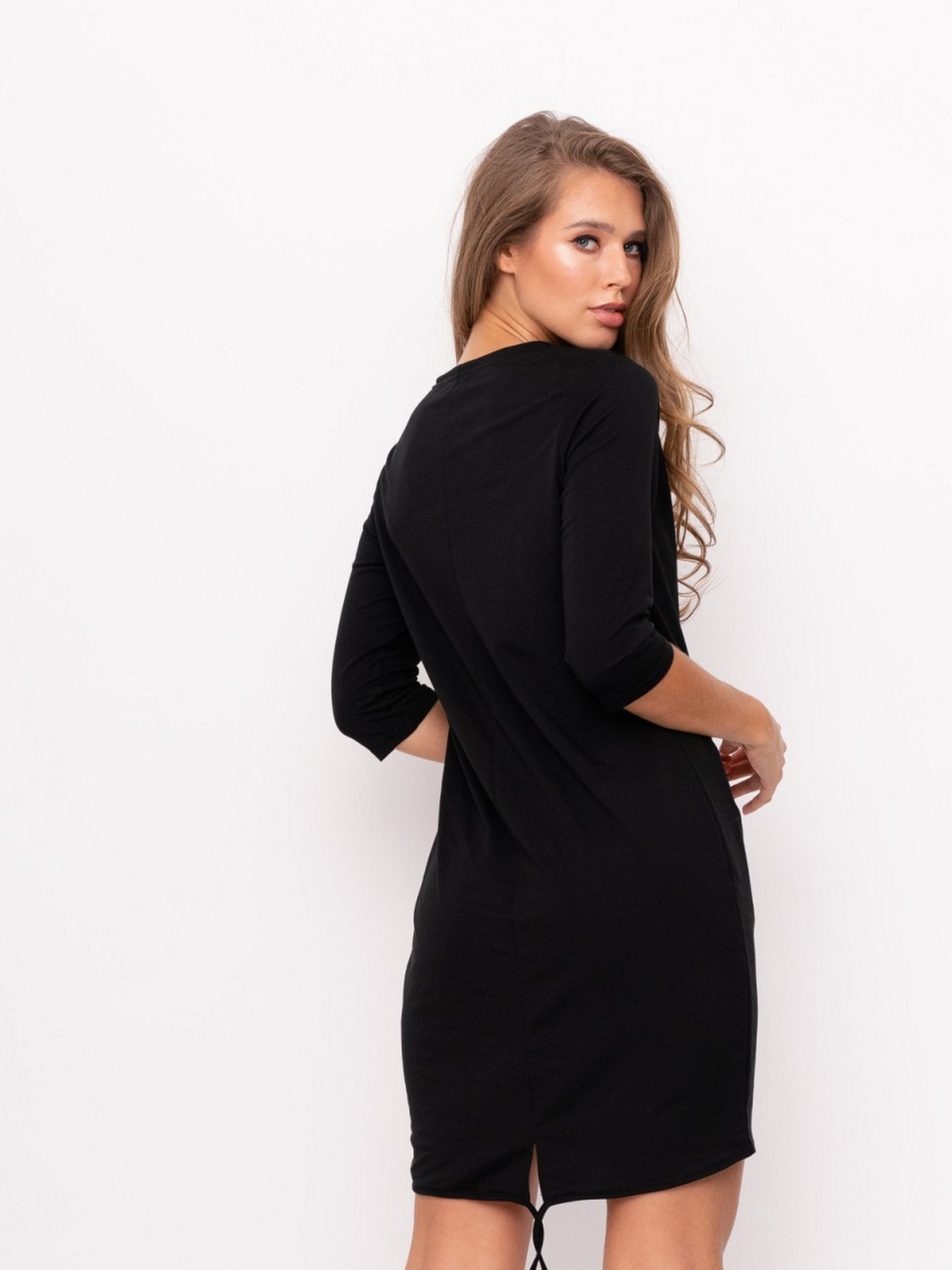 Платье мини ISSA Plus модель 9011_black Платье мини ISSA Plus модель 9011_black Фото