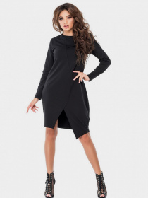 Сукня міні ISSA Plus модель 9642_black Фото