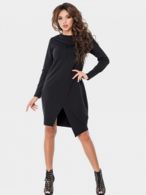 Платье мини ISSA Plus модель 9642_black Платье мини ISSA Plus модель 9642_black Фото