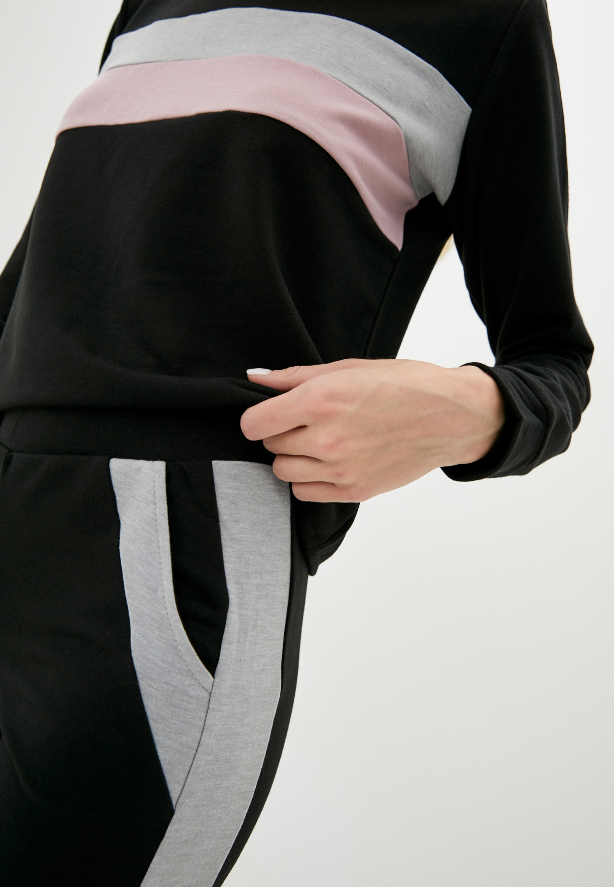 Спортивний костюм ISSA Plus модель 10980_черный Фото