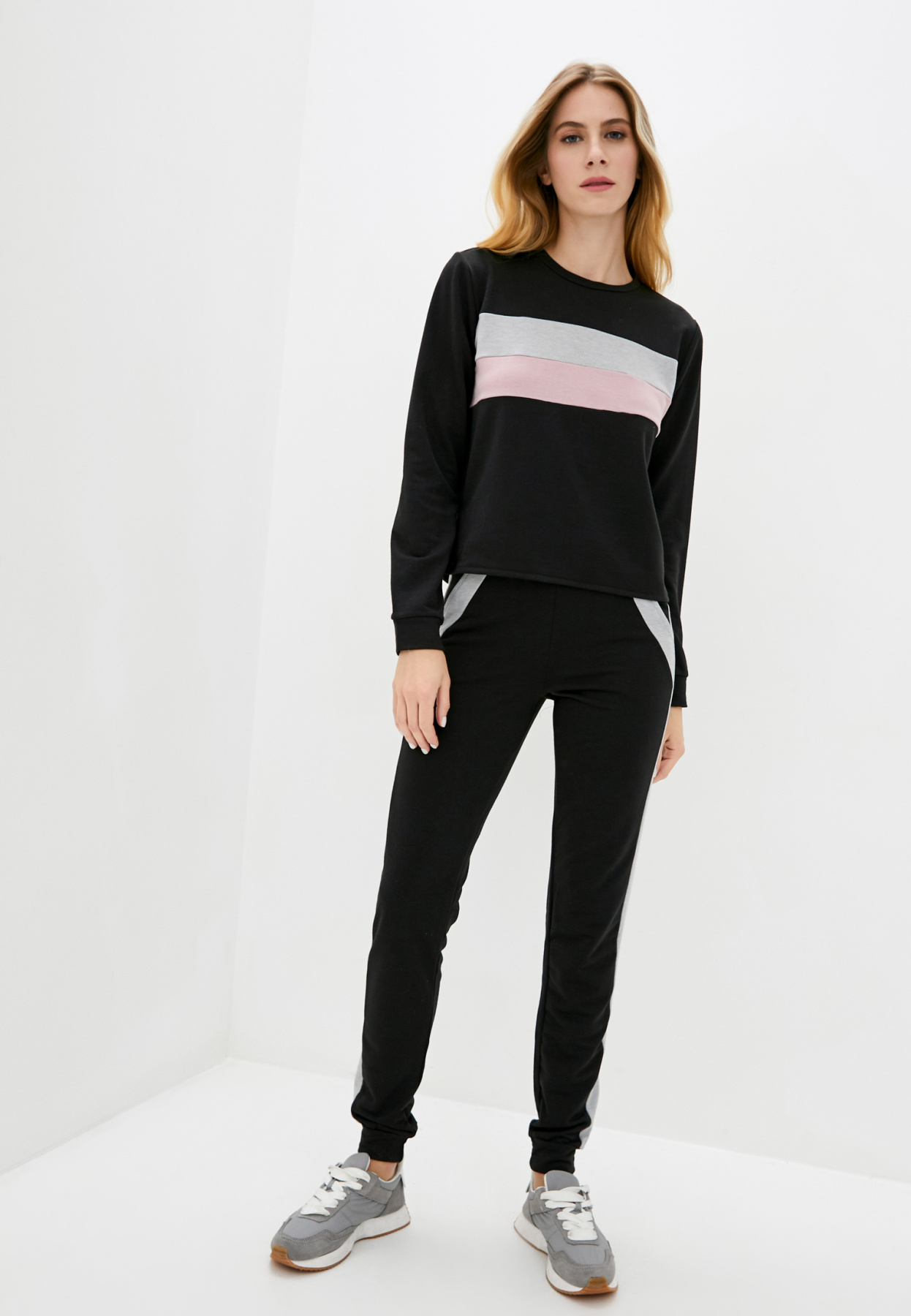 Спортивний костюм ISSA Plus модель 10980_черный Фото