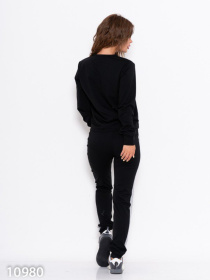 Спортивний костюм ISSA Plus модель 10980_черный Фото