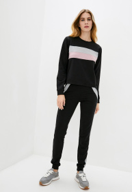 Спортивний костюм ISSA Plus модель 10980_черный Фото