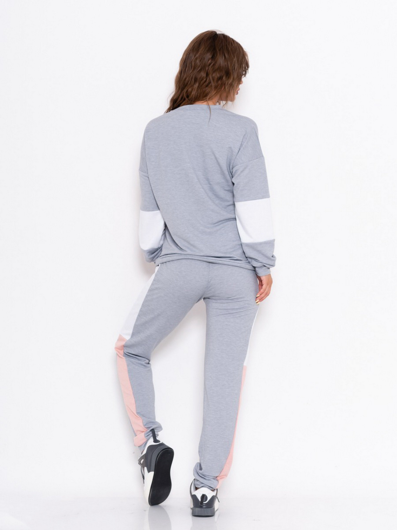 Спортивний костюм ISSA Plus модель 10996_серый Фото