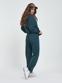 Спортивний костюм ISSA Plus модель 11440_зеленый Фото