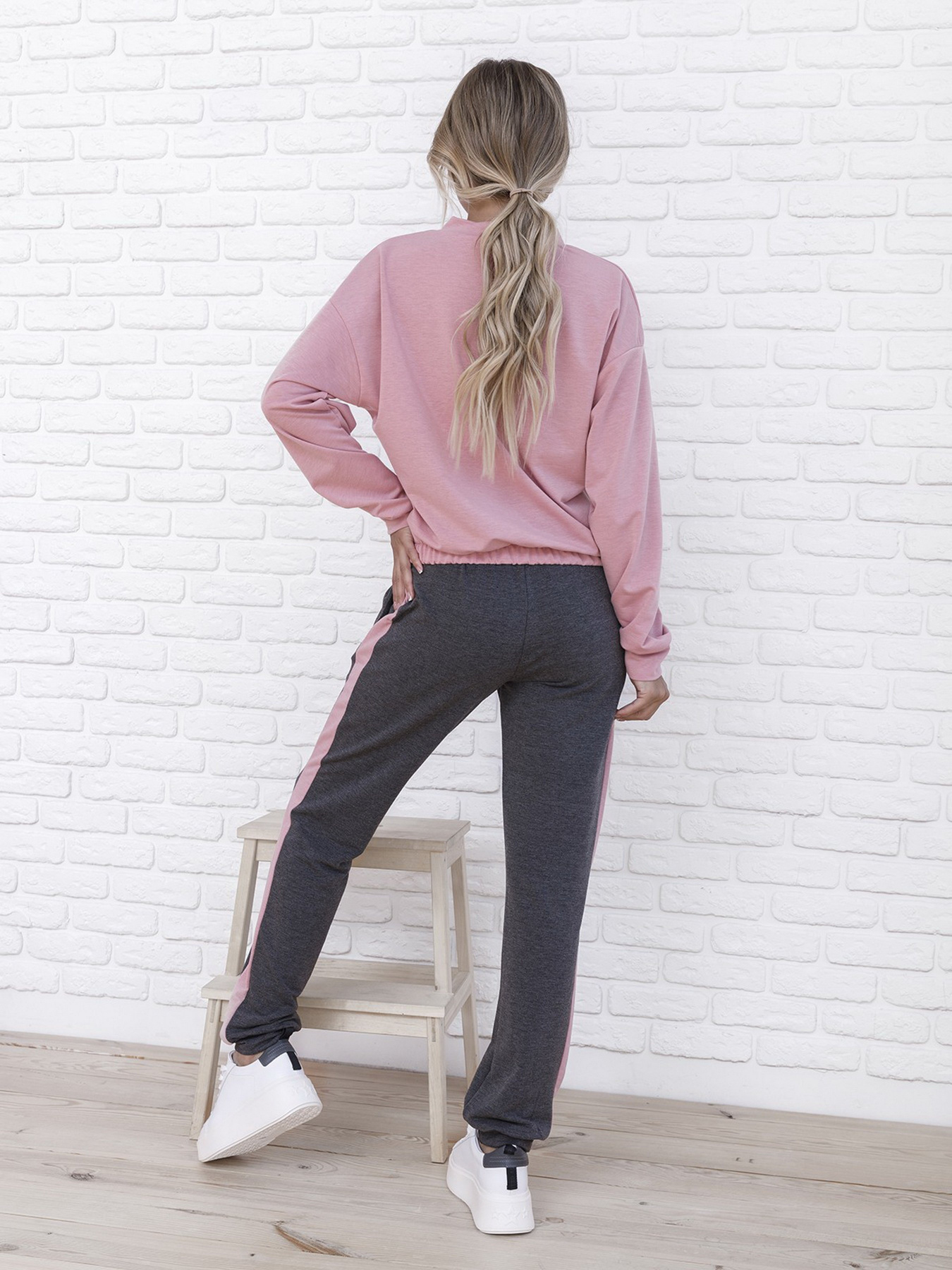 Спортивний костюм ISSA Plus модель 12100_pink Фото