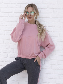 Спортивний костюм ISSA Plus модель 12100_pink Фото