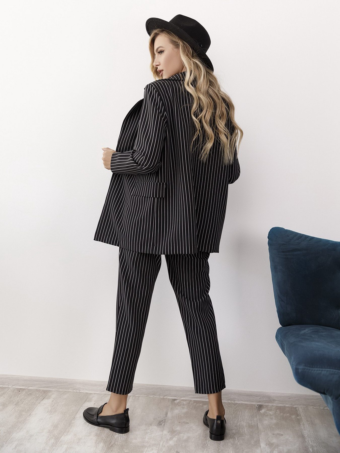 Костюмы ISSA Plus модель 12187_black Фото