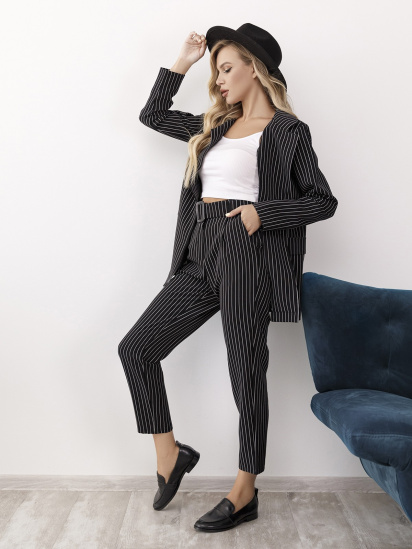 Костюми ISSA Plus модель 12187_black — фото 3 - INTERTOP