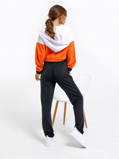 Спортивний костюм ISSA Plus модель 12190_blackorange — фото 5 - INTERTOP