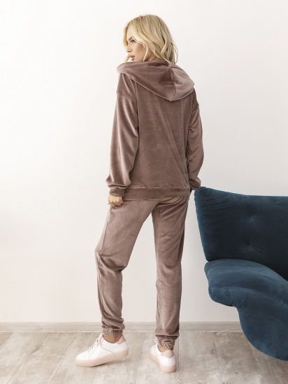 Спортивний костюм ISSA Plus модель 12222_beige — фото 5 - INTERTOP