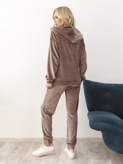 Спортивний костюм ISSA Plus модель 12222_beige — фото 6 - INTERTOP