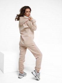 Спортивний костюм ISSA Plus модель 12236_beige Фото