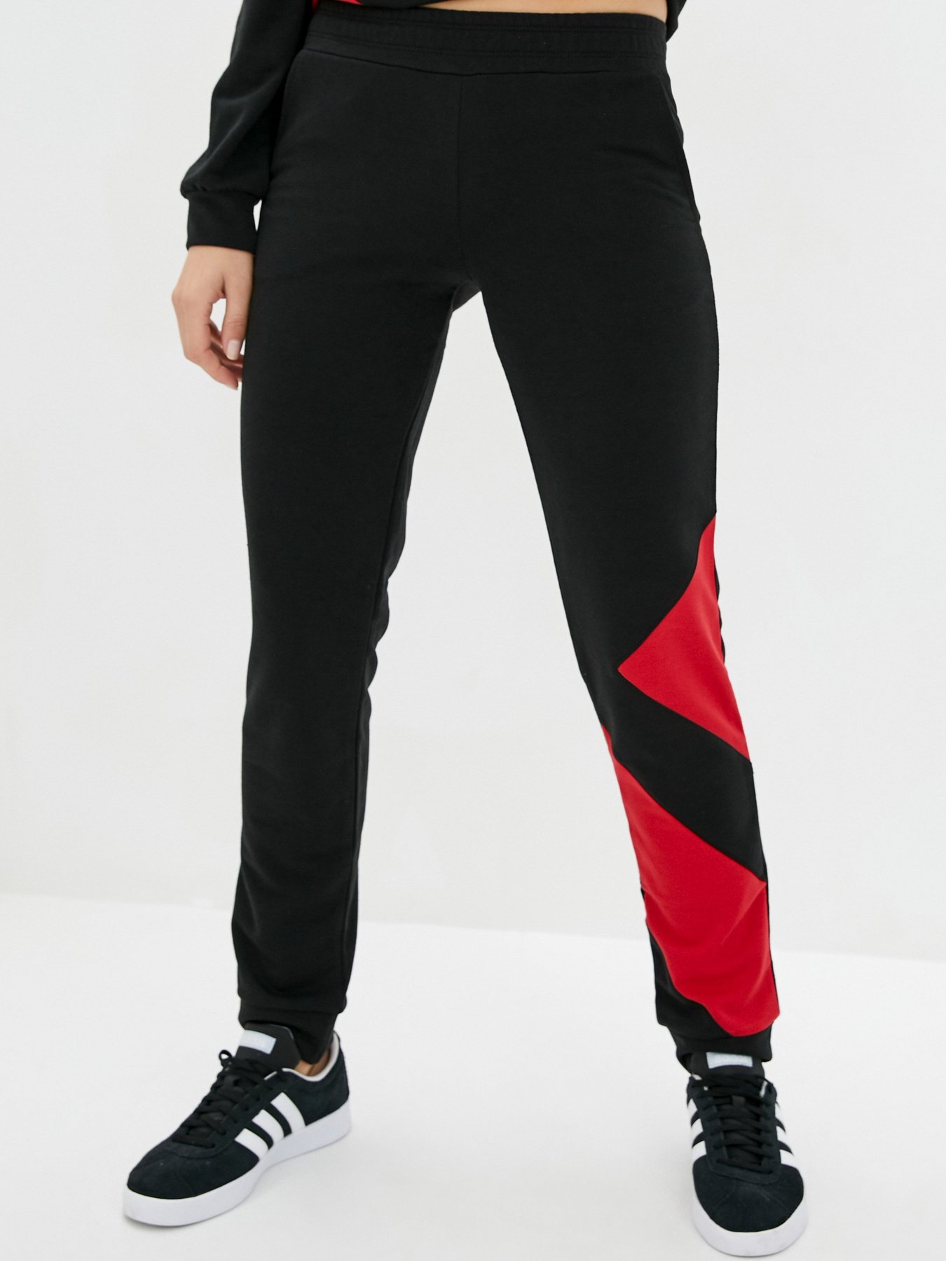 Спортивный костюм ISSA Plus модель SA-25_blackred Фото