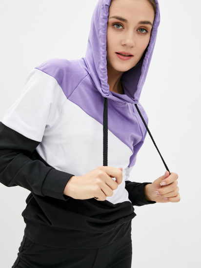 Спортивний костюм ISSA Plus модель SA-33_blackpurple — фото 9 - INTERTOP