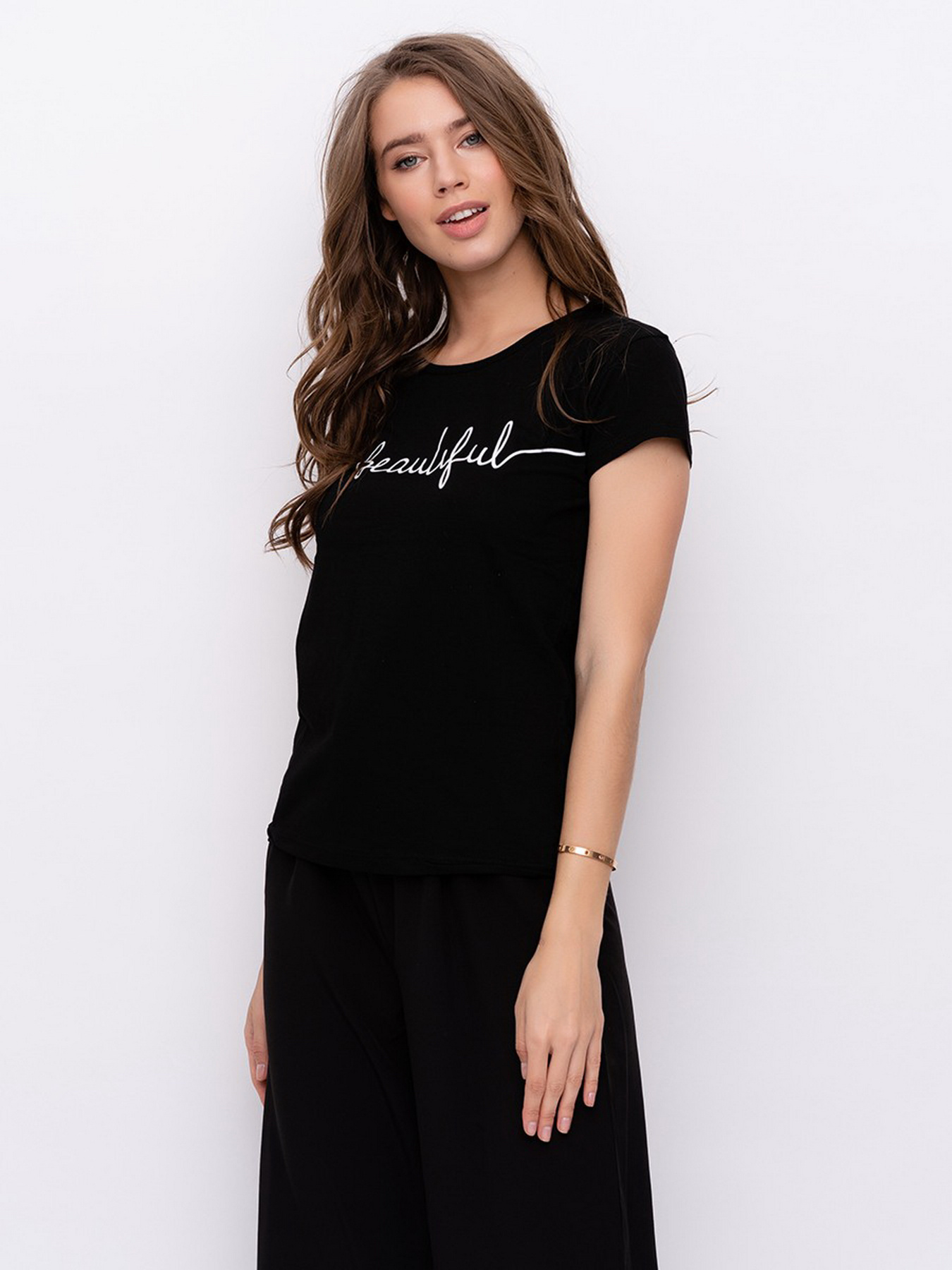 Футболка ISSA Plus модель WN9-10_black Фото