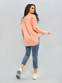 Рубашка ISSA Plus модель 11578_pink Фото