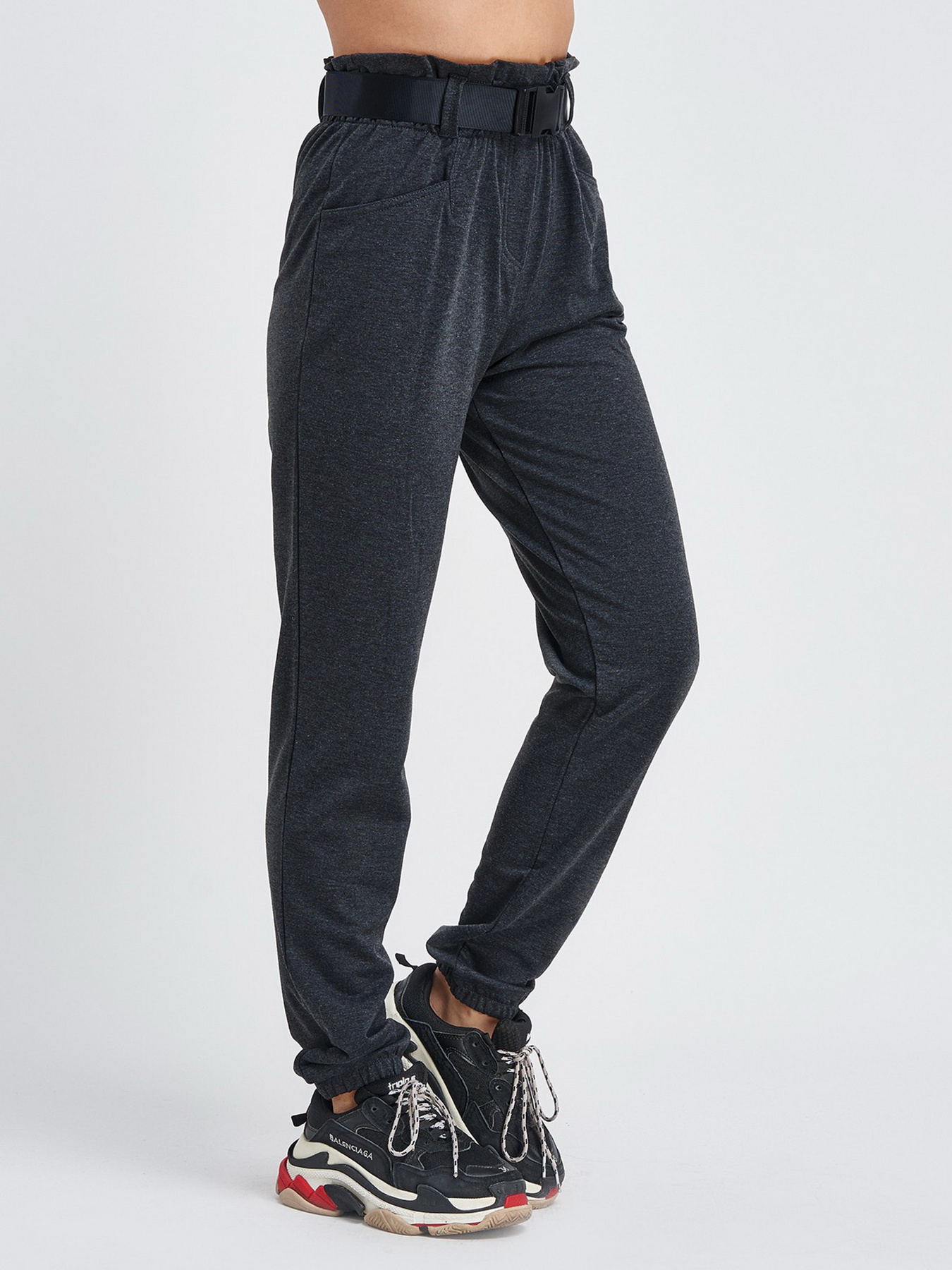 Повсякденні штани ISSA Plus модель 9977_darkgray Фото