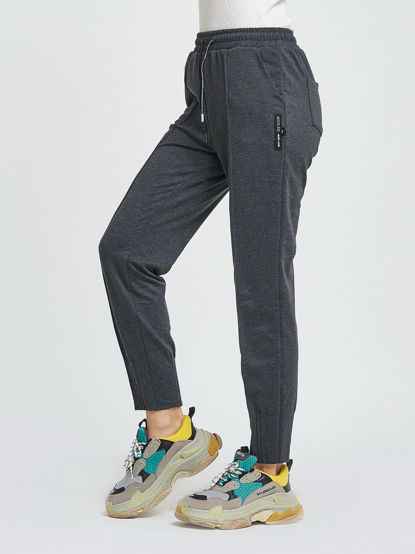 Штаны спортивные ISSA Plus модель 9979_darkgray Фото