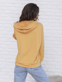 Худи ISSA Plus модель 12144_mustard Фото