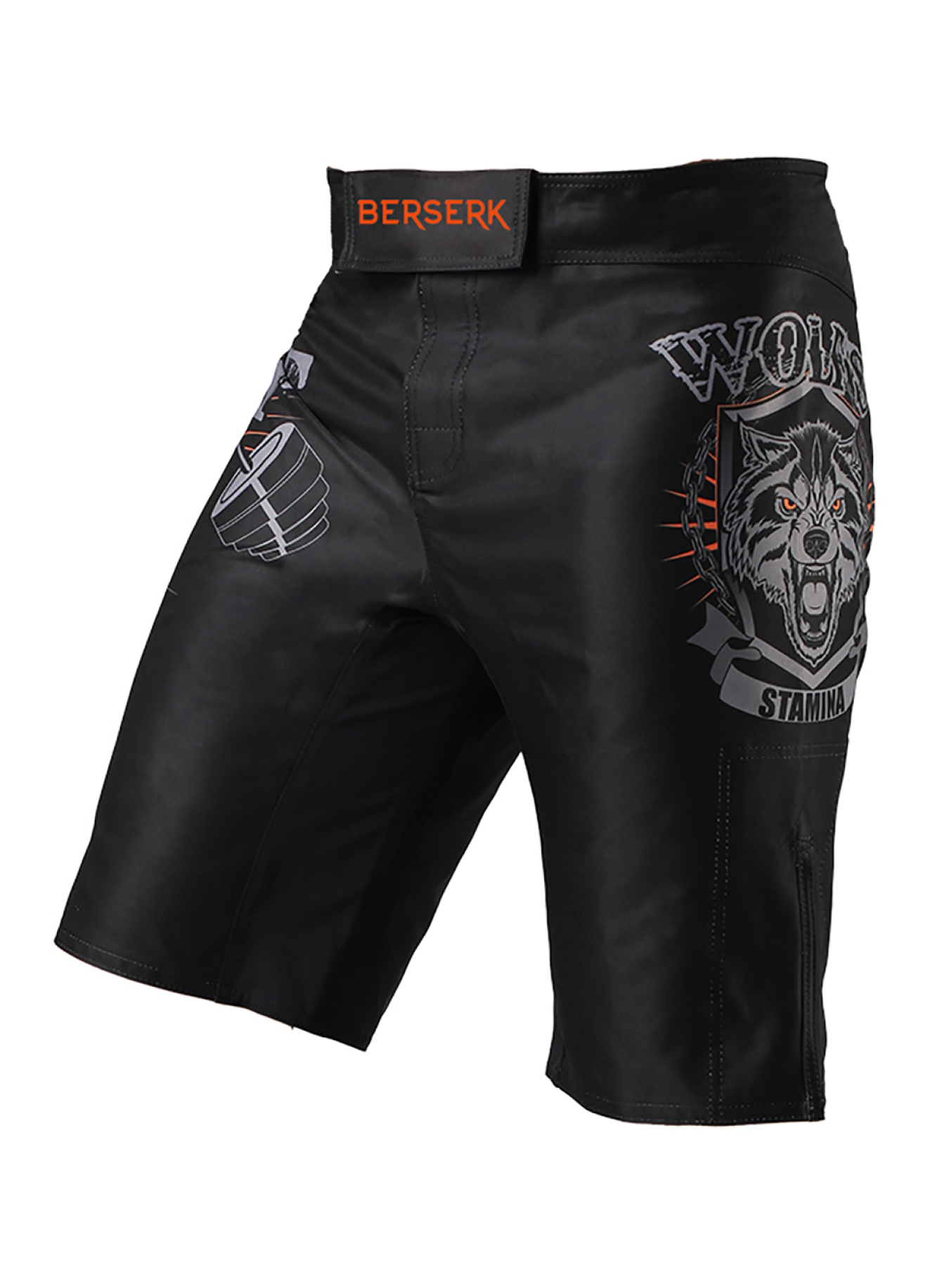 Шорты спортивные Berserk Sport модель WolfsStaminaBlackSHRT Фото