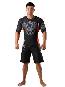 Шорты спортивные Berserk Sport модель WolfsStaminaBlackSHRT Фото