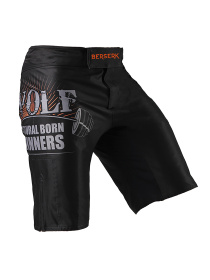 Шорты спортивные Berserk Sport модель WolfsStaminaBlackSHRT Фото