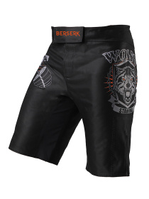 Шорты спортивные Berserk Sport модель WolfsStaminaBlackSHRT Фото