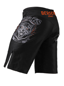 Шорты спортивные Berserk Sport модель WolfsStaminaBlackSHRT Фото