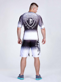 Шорты спортивные Berserk Sport модель SonsofOdinGreySHRT Фото