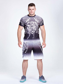 Шорты спортивные Berserk Sport модель RightChoiceOdinGreySHRT Фото