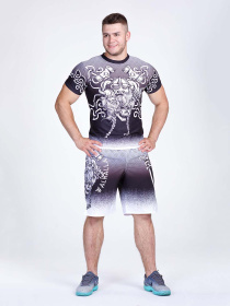 Шорты спортивные Berserk Sport модель RightChoiceOdinGreySHRT Фото