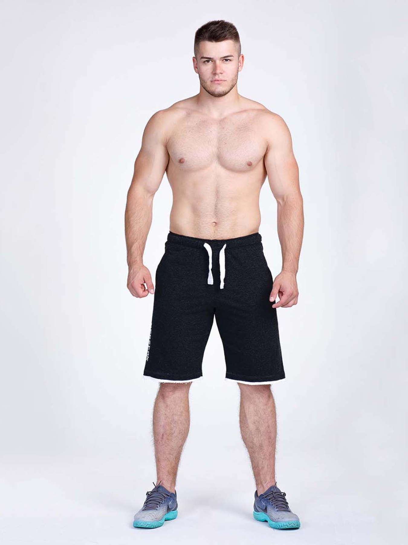 Шорты спортивные Berserk Sport модель UnusualCasualBlackSHRT Фото